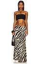 view 5 of 6 Nalani Maxi Skirt In Stripe in stripe