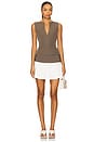 view 5 of 6 Wilma Mini Skirt in Grey