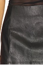 view 6 of 6 Blaklie Mini Skirt in Black