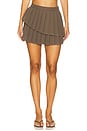 view 1 of 6 Marlowe Mini Skirt in Grey