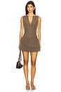 view 5 of 6 Marlowe Mini Skirt in Grey