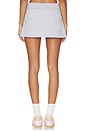 view 4 of 6 Kasia Mini Skirt in Heather Grey