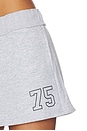 view 6 of 6 Kasia Mini Skirt in Heather Grey