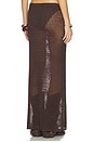 view 4 of 6 Amelia Maxi Skirt in Brown