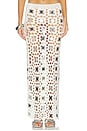 view 1 of 6 Kilah Crochet Maxi Skirt in Ivory