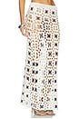 view 2 of 6 Kilah Crochet Maxi Skirt in Ivory