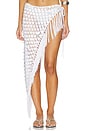 view 1 of 6 Roca Crochet Midi Skirt in White