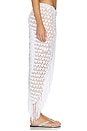 view 2 of 6 Roca Crochet Midi Skirt in White