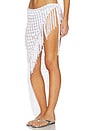 view 3 of 6 Roca Crochet Midi Skirt in White