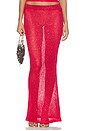 view 1 of 6 Miranda Maxi Skirt in Fire Red
