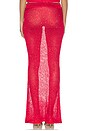 view 4 of 6 Miranda Maxi Skirt in Fire Red