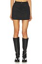 view 1 of 6 Autumn Faux Suede Mini Skirt in Black