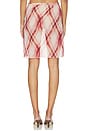 view 4 of 6 Dalary Skirt in Red Plaid
