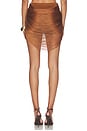 view 4 of 6 Katalia Mini Skirt in Brown