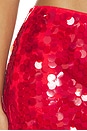 view 6 of 6 Celia Mini Skirt in Red