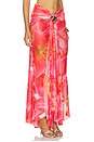 view 2 of 6 Xandra Maxi Skirt in Red Floral
