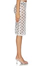 view 3 of 6 FALDA HELENA in White & Black Dot