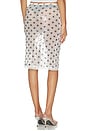view 4 of 6 FALDA HELENA in White & Black Dot