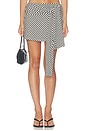 view 1 of 6 FALDA MORA in Black & White Stripe