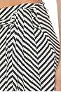 view 6 of 6 FALDA MORA in Black & White Stripe