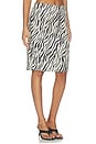 view 2 of 6 Sofia Pencil Midi Skirt in Zebra