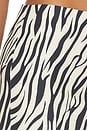view 7 of 6 Sofia Pencil Midi Skirt in Zebra