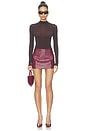 view 6 of 6 ЮБКА BLAKLIE  in Burgundy