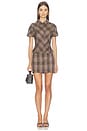 view 6 of 6 Mariam Mini Skirt in Plaid Multi