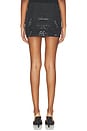 view 5 of 6 Kallie Mini Skirt in Black