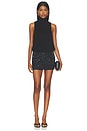 view 6 of 6 Kallie Mini Skirt in Black