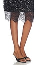 view 7 of 6 Aubrie Midi Skirt in Black