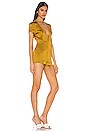 view 2 of 3 COMBISHORT DÉCOLLETÉ PROFOND LORI in Marigold