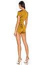 view 3 of 3 COMBISHORT DÉCOLLETÉ PROFOND LORI in Marigold