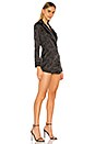 view 2 of 4 COMBISHORT DRAPÉ MOLLY in Black