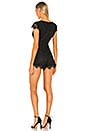 view 3 of 3 COMBISHORT DÉCOLLETÉ PROFOND OZIE in Black