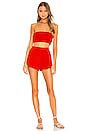 view 1 of 3 Gia Short Set in Red