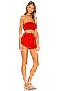 view 2 of 3 Gia Short Set in Red