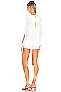 view 3 of 3 Jocelyn Romper in White