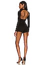 view 1 of 3 Elizabeth Skort Romper in Black