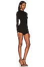 view 3 of 3 Elizabeth Skort Romper in Black