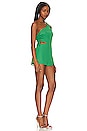 view 2 of 4 Aimey One Shoulder Romper in Green