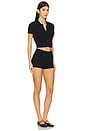 view 2 of 3 Delta Short Set in Black