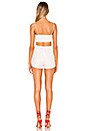 view 3 of 4 Ruth Cut Out Romper in White