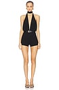 view 1 of 3 Ambrosia Romper In Black in Black
