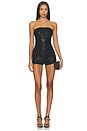 view 1 of 4 Amaris Romper in Black