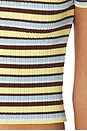 view 4 of 4 CONJUNTO ANNALISE in Blue Stripe