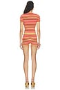 view 3 of 4 RUMERA ショートパンツセット in Red Stripe