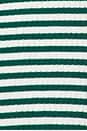 view 4 of 4 Serafina Short Set in Green Stripe