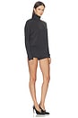 view 4 of 3 Holden Open Back Romper in Black