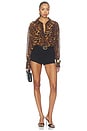 view 1 of 4 Claire Romper in Leopard